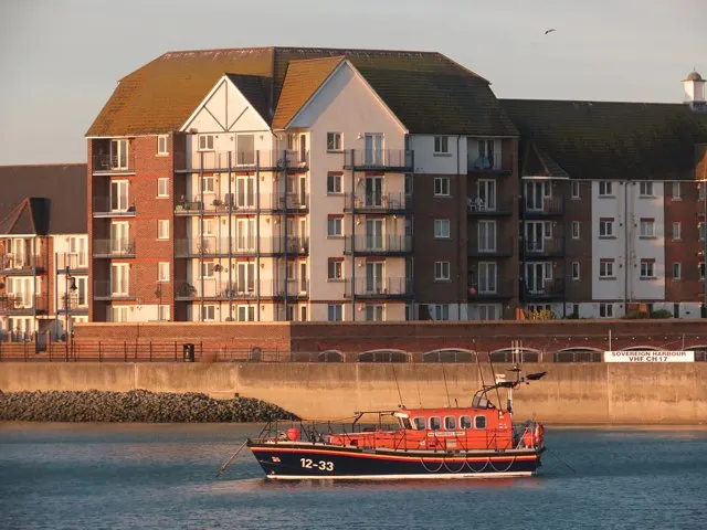 Sovereign Harbour, the local landmark of BN23