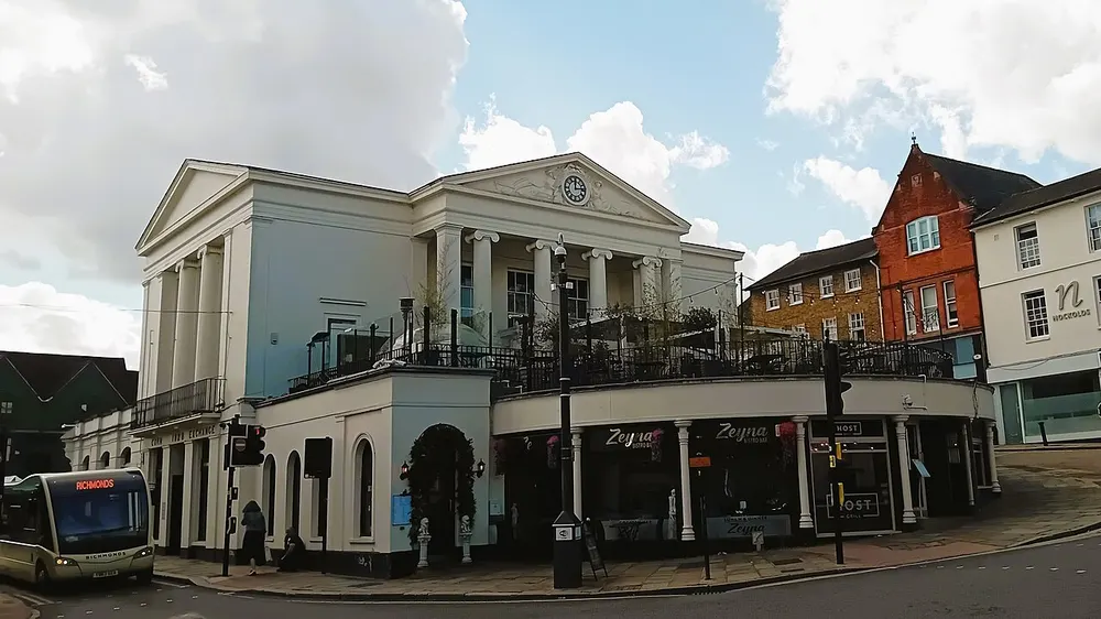 Corn Exchange, Bishop's Stortford, the local landmark of CM23