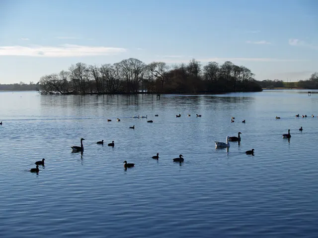 Hornsea Mere, the local landmark of HU18