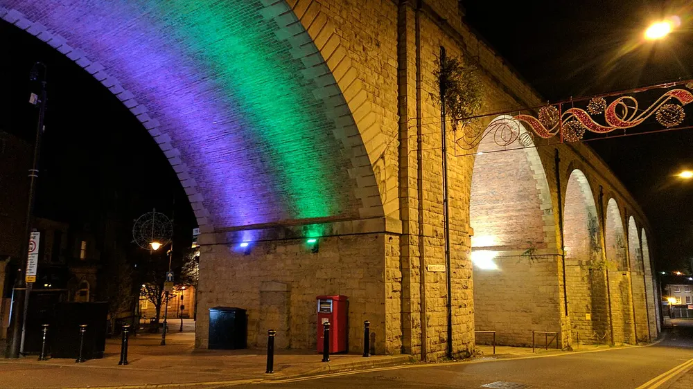 Mansfield Railway Viaduct, the local landmark of NG18